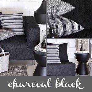 charcoal black